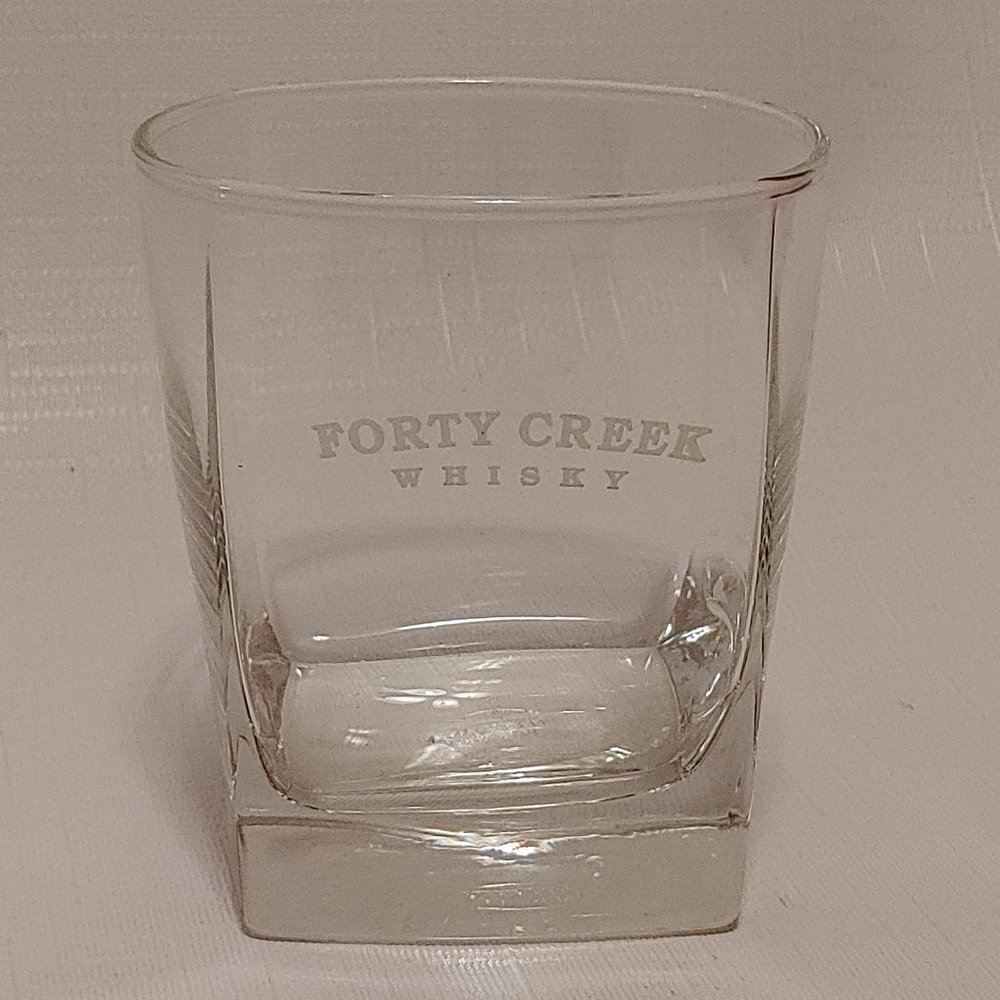 Forty Creek Whisky Glass Square base